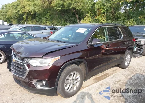 2021 Chevrolet Traverse Awd Lt Cloth from USA, damaged, VIN 1GNEVGKW7MJ186564